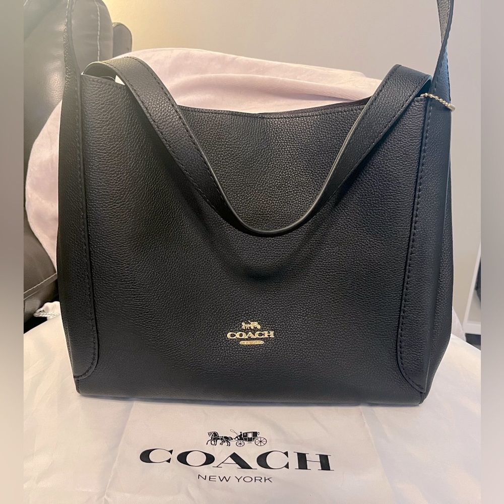 Coach Hadley Hobo Purse - Black